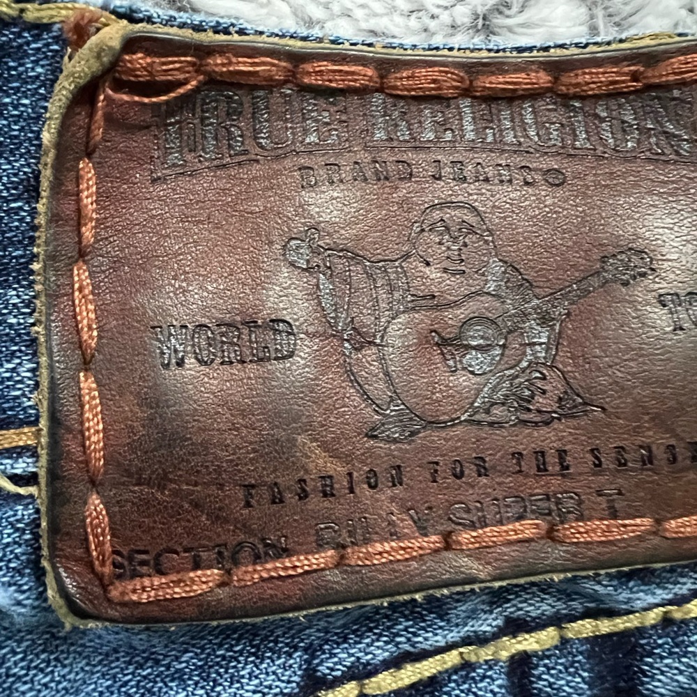 True Religion Billy Super T Jeans Dark Wash size 30 - Picture 13 of 16